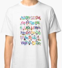Alphabet for kids Classic T-Shirt