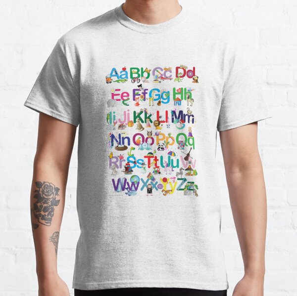 Alphabet for kids Classic T-Shirt