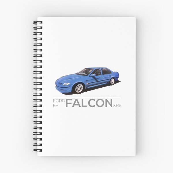 Item preview, Ford EF Falcon XR6 Blue - Enthusiast Series designed and sold by Heartwall.