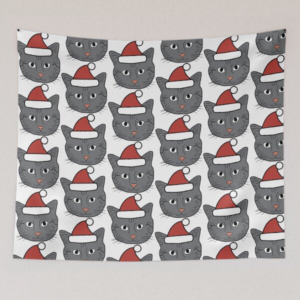 Item preview, Gato atigrado navideño 2 designed and sold by MeowMusic.