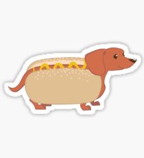Hotdog Dog Sticker