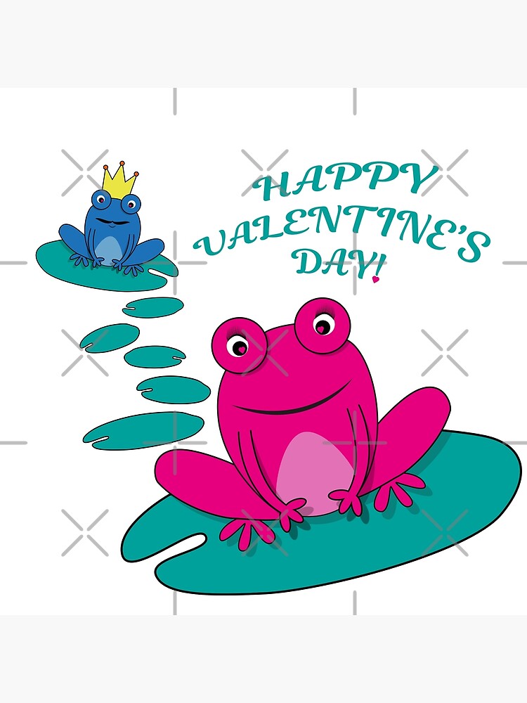 Frogs Valentine by PrintablesP