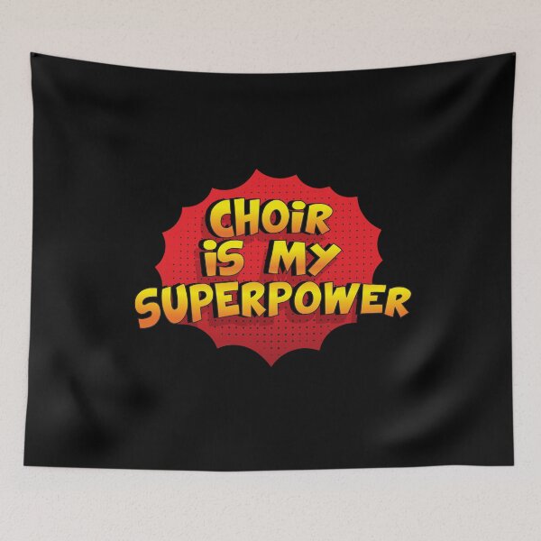 Item preview, Choir is my Superpower Funny Design Choir Gift designed and sold by Custom365.