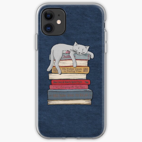 How to Chill Like a Cat iPhone Soft Case
