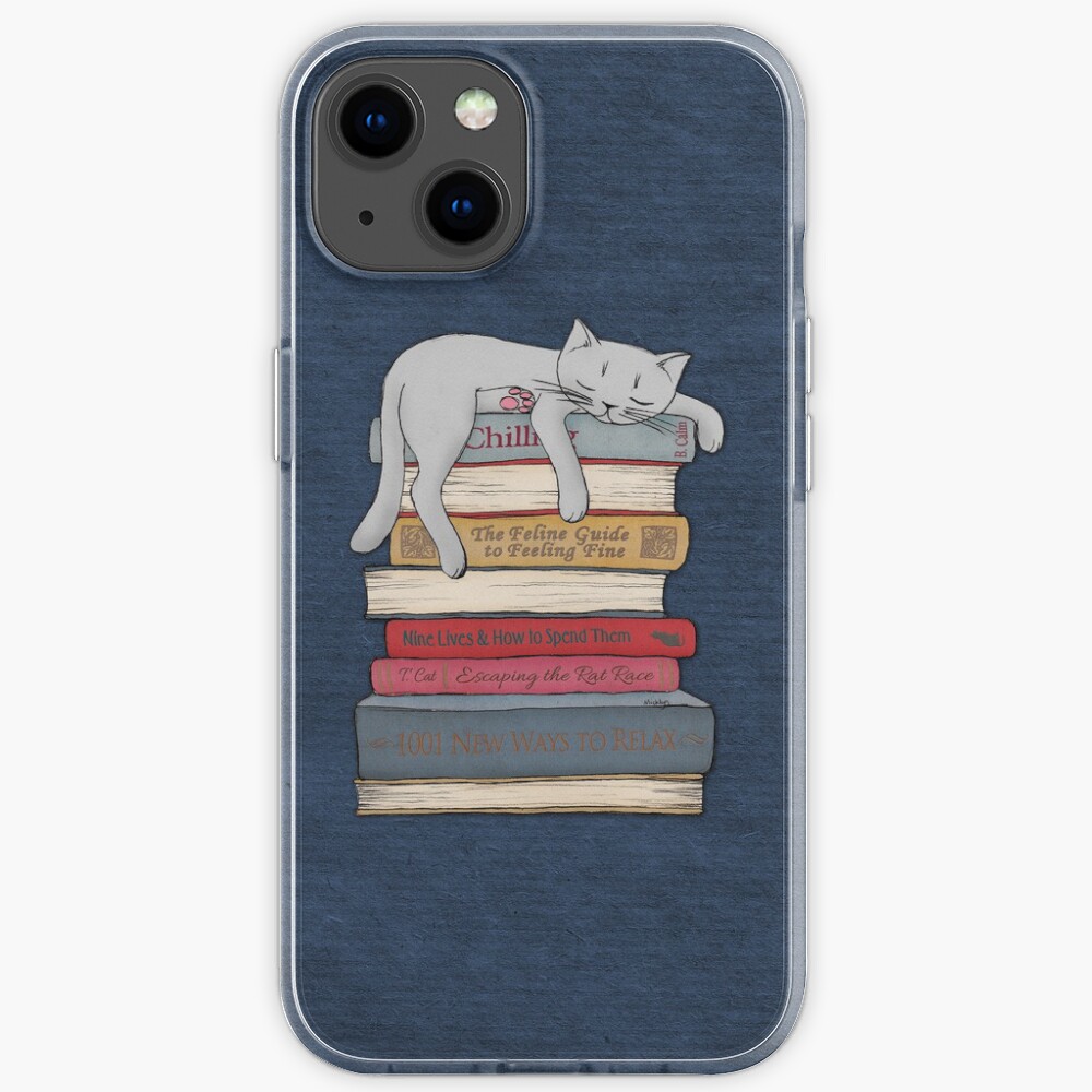 How to Chill Like a Cat iPhone Case