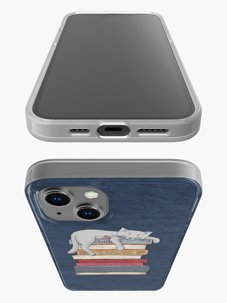 Alternate view of How to Chill Like a Cat iPhone Case