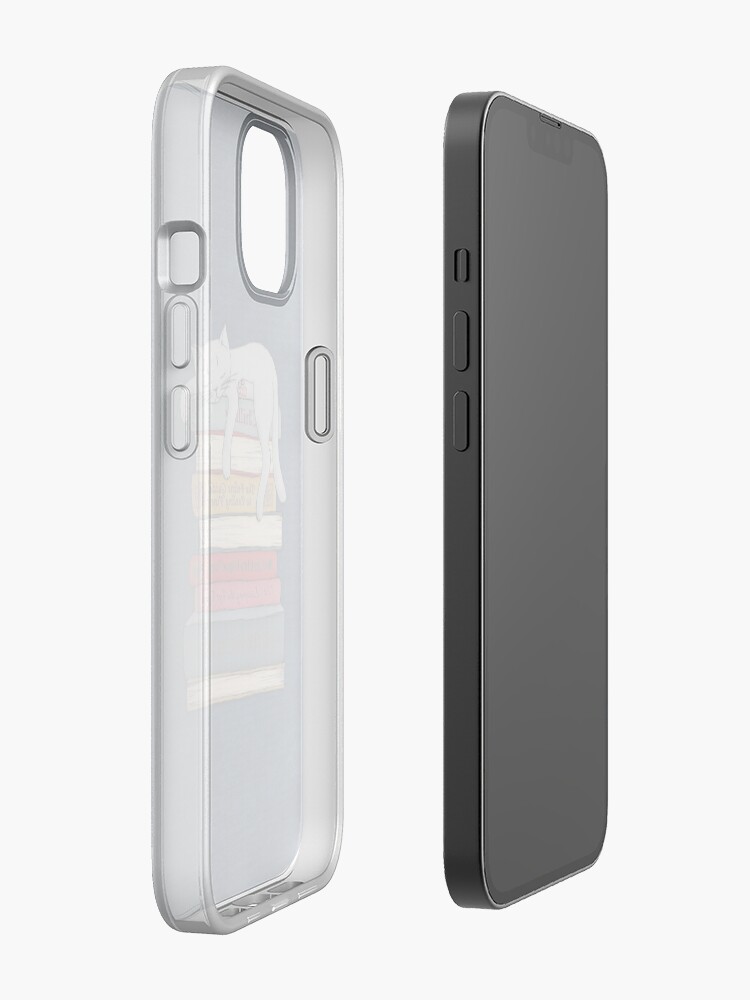 Alternate view of How to Chill Like a Cat iPhone Case