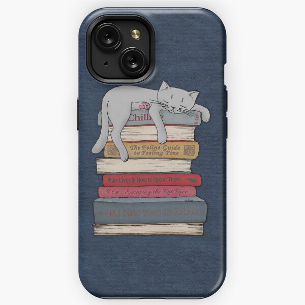 How to Chill Like a Cat iPhone Tough Case