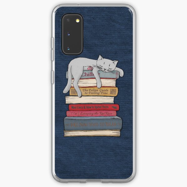 How to Chill Like a Cat Samsung Galaxy Soft Case