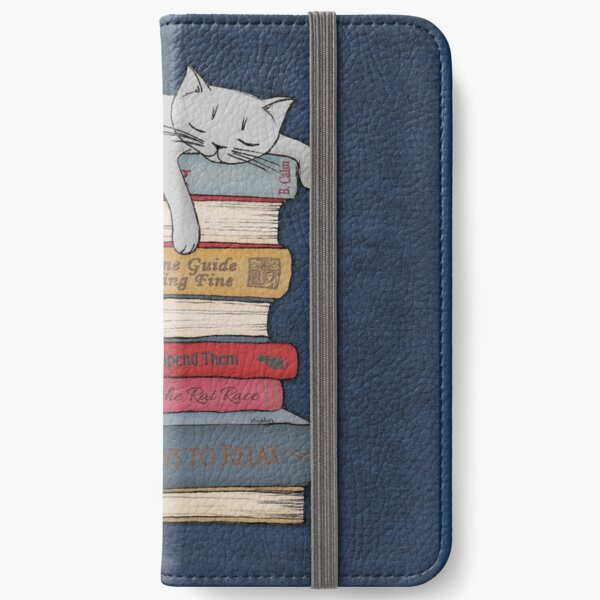 How to Chill Like a Cat iPhone Wallet