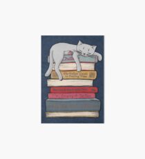 How to Chill Like a Cat Art Board Print