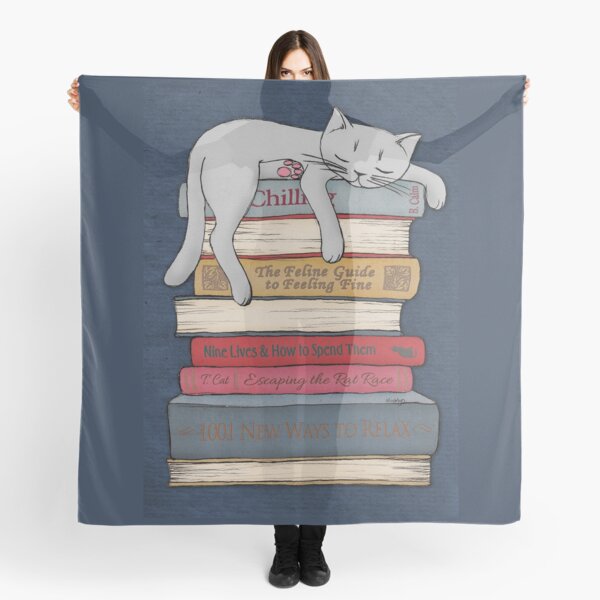How to Chill Like a Cat Scarf