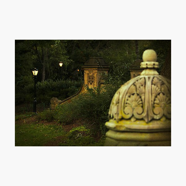 Aperçu de l'œuvre Central Park in the evening créée et vendue par Jeanette Dobrindt.