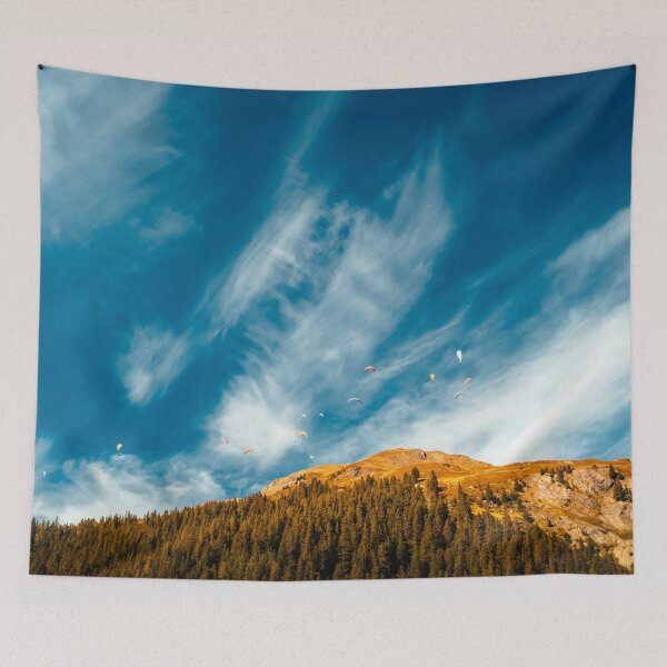 Item preview, Paragliders over Grindelwald designed and sold by Chris Bingham.