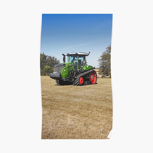 Tracteur à chenilles Fendt Poster