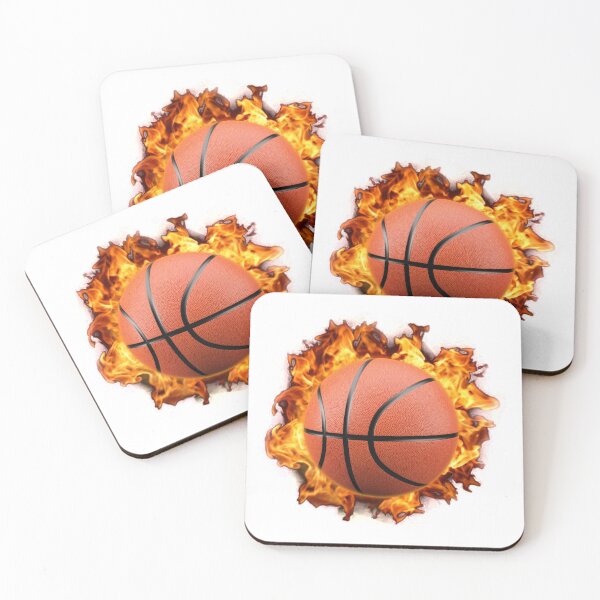 Item preview, Basketball on fire designed and sold by tjagatic.