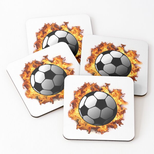 Item preview, Football on fire designed and sold by tjagatic.