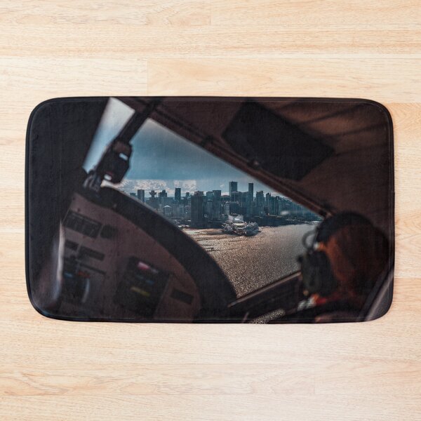 Item preview, Approaching Vancouver Harbour by Seaplane designed and sold by Chris Bingham.