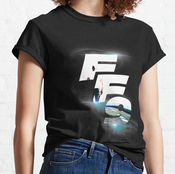 T-shirt Cool Design Fast & Furious 9 Logo FF9 T-shirt classique