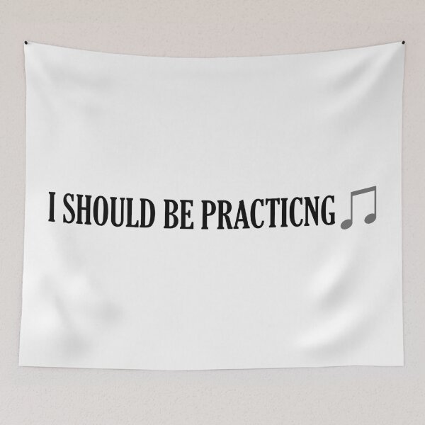 Item preview, I Should Be Practicing designed and sold by GeneticRambles Shop.