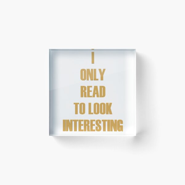 Item preview, I just read to see myself interesting designed and sold by yayor.