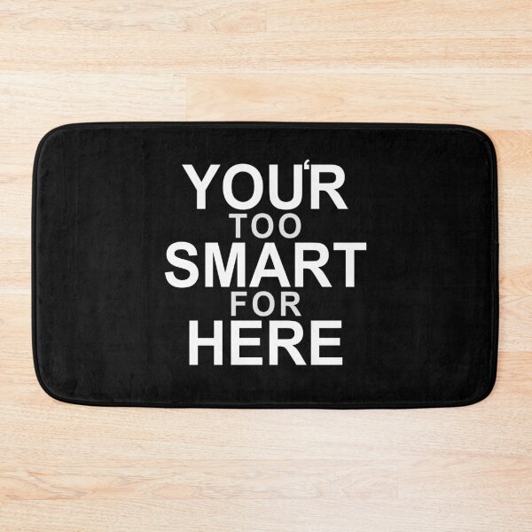 Item preview, The Fall Lyrics You're Too Smart For Here designed and sold by GetItGiftIt.
