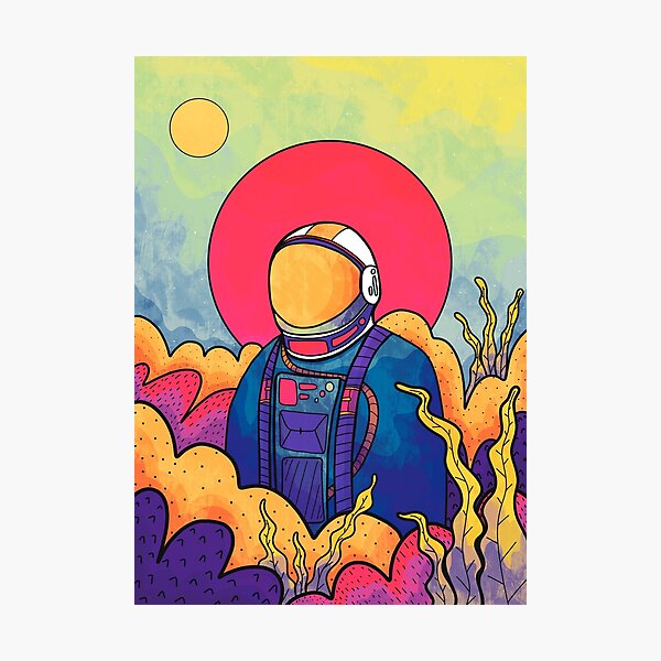 The planet explorer Photographic Print