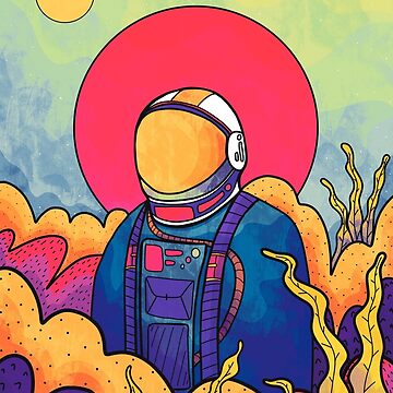 Aperçu de l'œuvre L'explorateur de la planète de Swadeillustrations