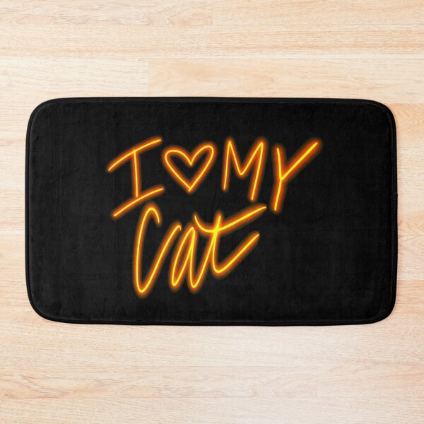 Item preview, I LOVE MY CAT designed and sold by GIVENGRACE.ART.