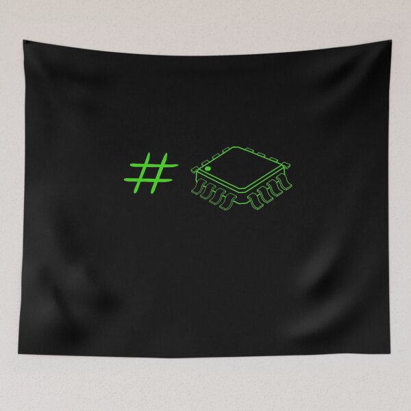 Item preview, Funny design with electronic hashtag designed and sold by manweldesigns.