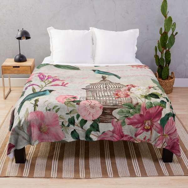 Item preview, Nostalgic Birds And Flowers designed and sold by artsandsoul.