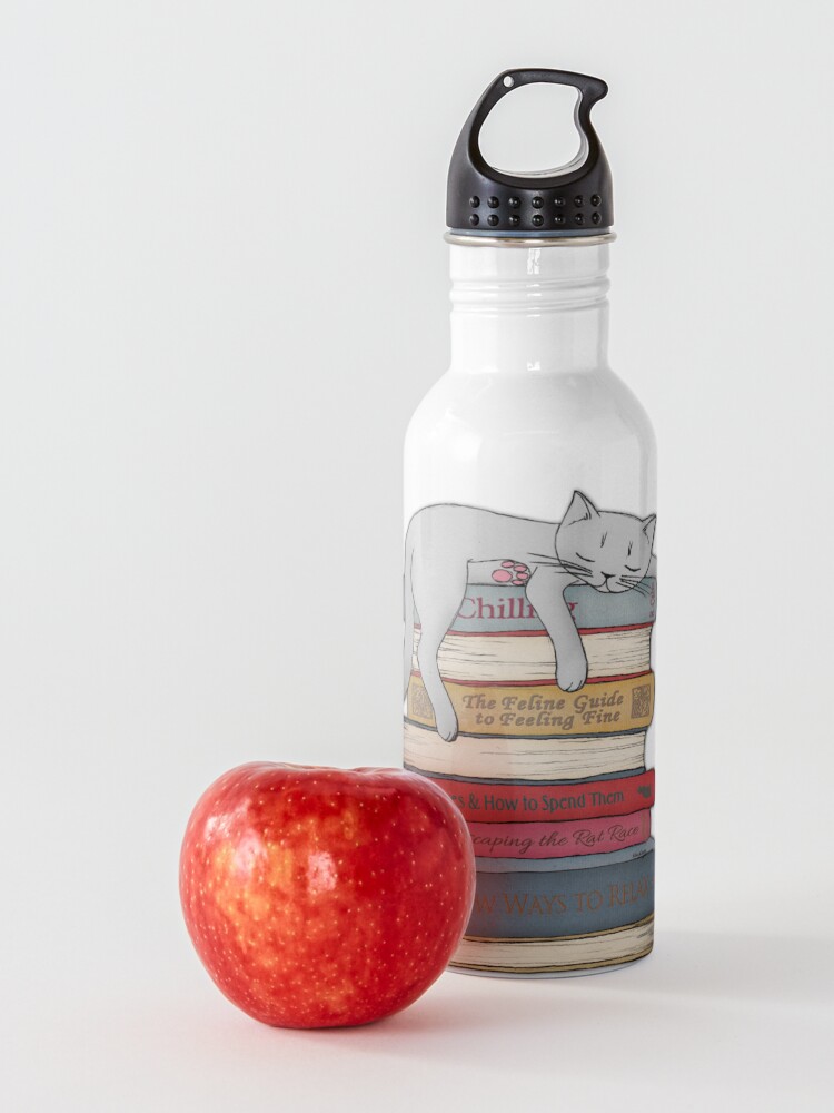Alternate view of How to Chill Like a Cat Water Bottle
