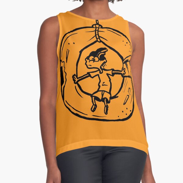 Edd from Ed, Edd, & Eddy⢠on a Swing Sleeveless Top