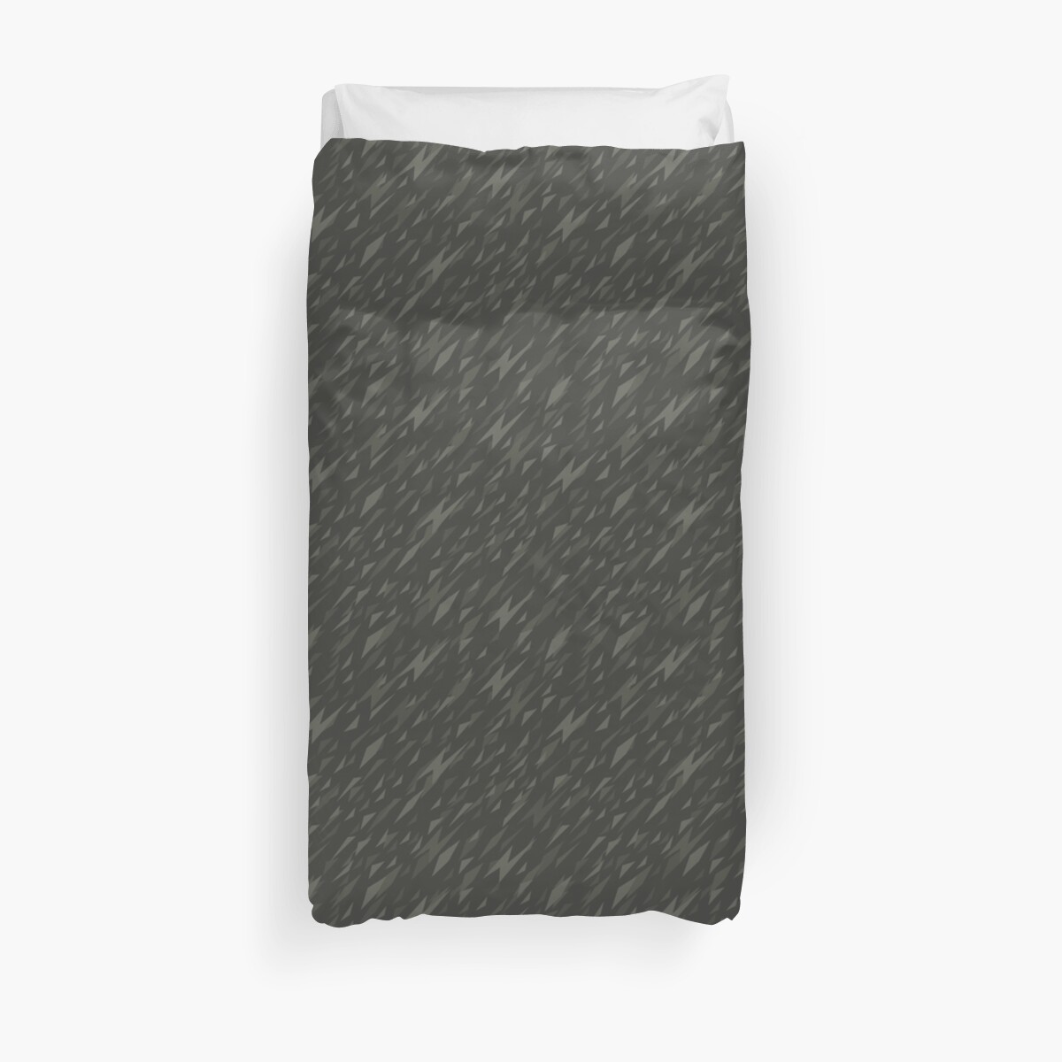 Camouflage Lightning Bolts Duvet Cover By Taz Clothing Redbubble