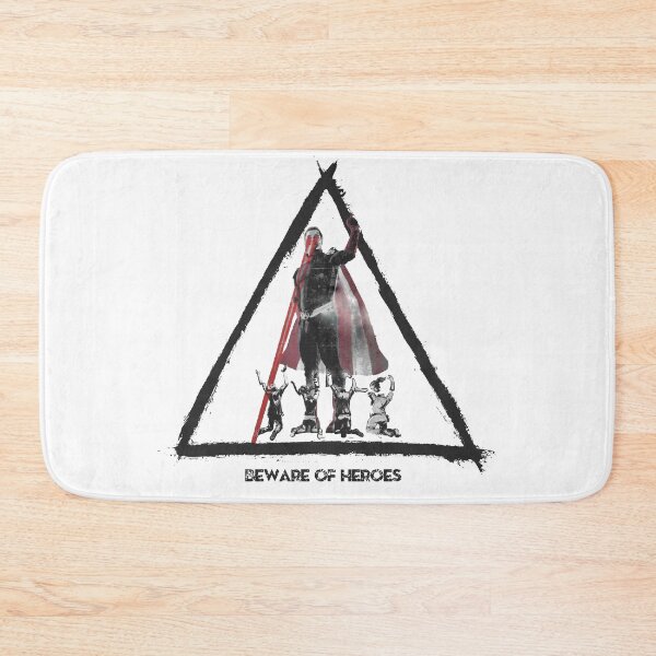 Item preview, Beware of Heroes designed and sold by ThatBluePlanet.
