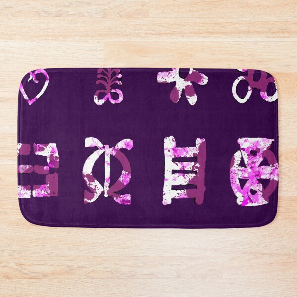 Item preview, Purple Adinkra Adire! designed and sold by ArtBecomesHer2.