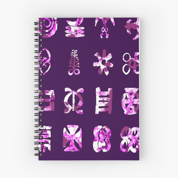 Item preview, Purple Adinkra Adire! designed and sold by ArtBecomesHer2.