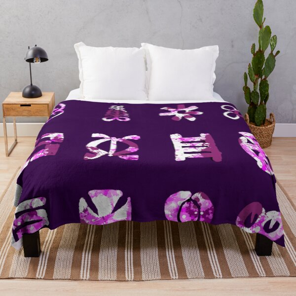 Item preview, Purple Adinkra Adire! designed and sold by ArtBecomesHer2.