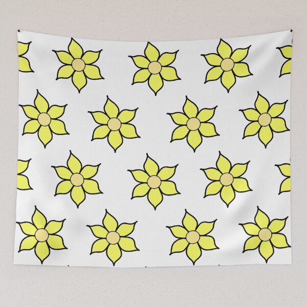 Item preview, Yellow Fluro Flowers designed and sold by passionatelyem.