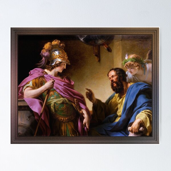Item preview, Alcibades being taught by Socrates by François-André Vincent designed and sold by Xzendor7 Digital Art Creations.