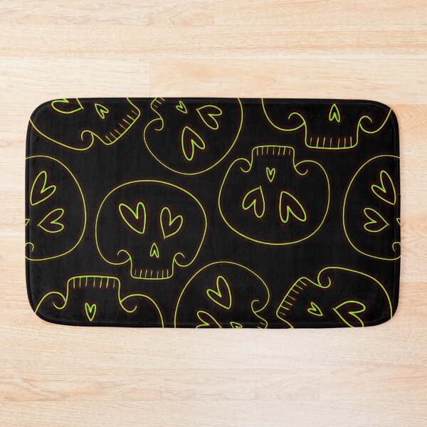 Item preview, GREEN SKELETON SKULLS  designed and sold by GIVENGRACE.ART.