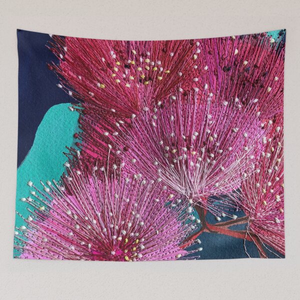 Item preview, Modern Australian Gum Flower Design by Leah Gay designed and sold by leahgay.