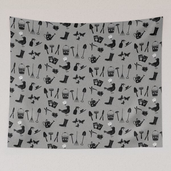 Item preview, Garden Life (monotone) designed and sold by AtelierEmiLou.