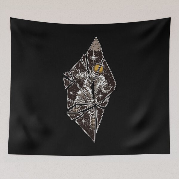 Item preview, Broken Glass | Astronaut Galaxy Universe designed and sold by anziehend.