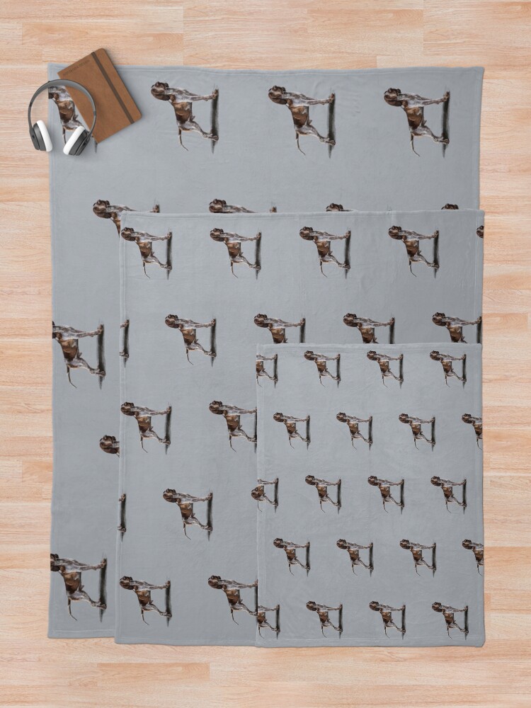 Alternate view of The Bracco Italiano Throw Blanket