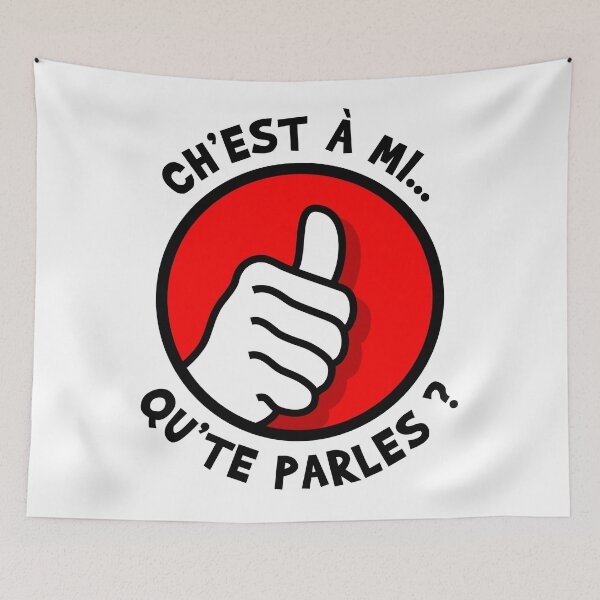 Item preview, What are you talking about? designed and sold by humour-chti.