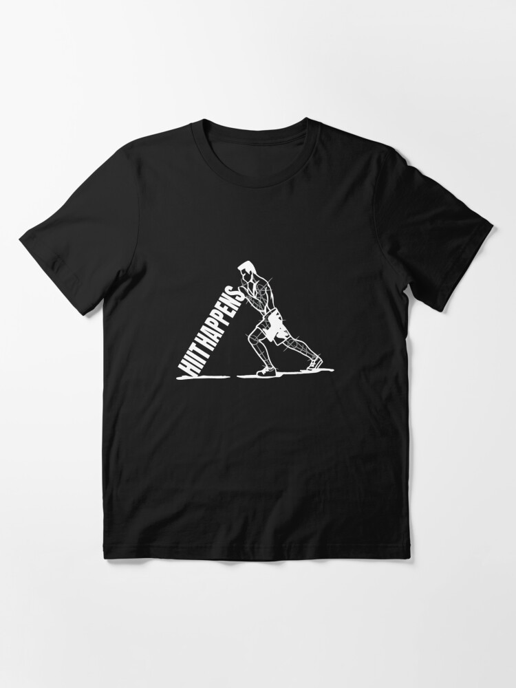 Alternate view of Cardio Workout - Hiit Happens Essential T-Shirt