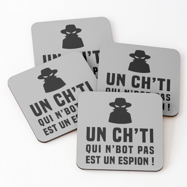 Item preview, A Ch'ti who is not a spy! designed and sold by humour-chti.