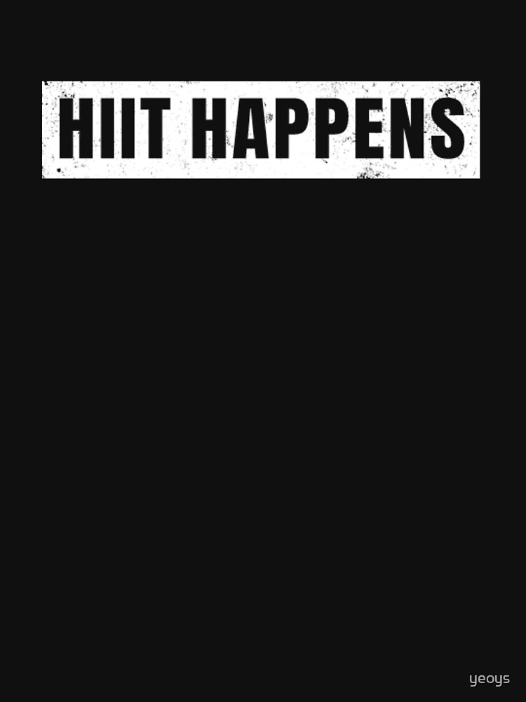 High-Intensity Interval Training - Hiit Happens von yeoys