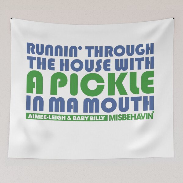 Item preview, Righteous Gemstones Misbehavin Runnin with a Pickle Inspired by HBO designed and sold by Rev-Level.